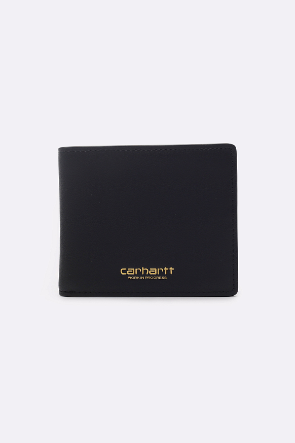 Бумажник Carhartt WIP Vegas Billfold Wallet (I033108-black/gold)