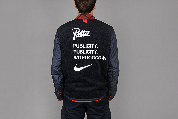 Мужская куртка Nike Nike X Patta NRG Coach Jacket (AH6488-689) - фото 8 картинки