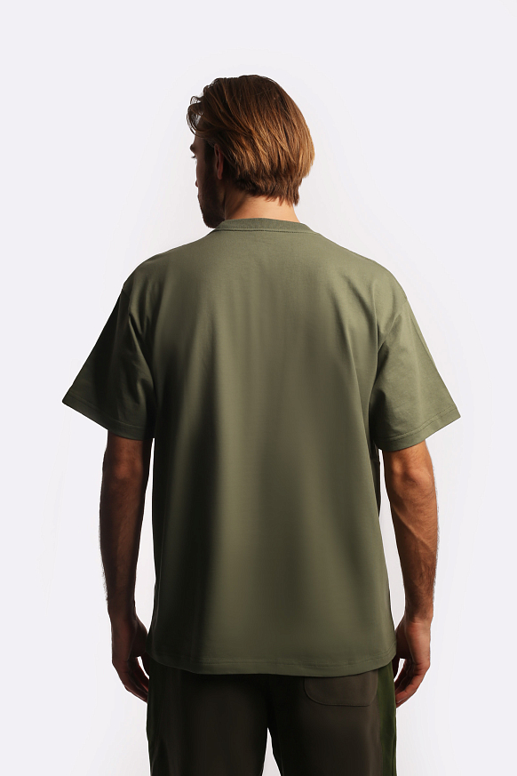 Мужская футболка Carhartt WIP S/S Warm Embrace T-Shirt (I032390-green) - фото 4 картинки