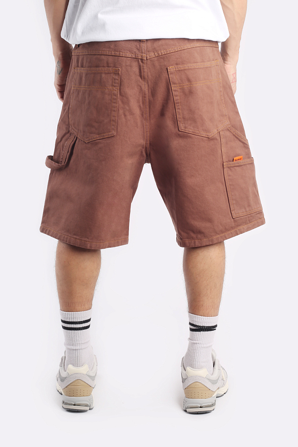 Мужские шорты Butter Goods Weathergear Heavyweight Denim Shorts (Weathergear-brown) - фото 5 картинки