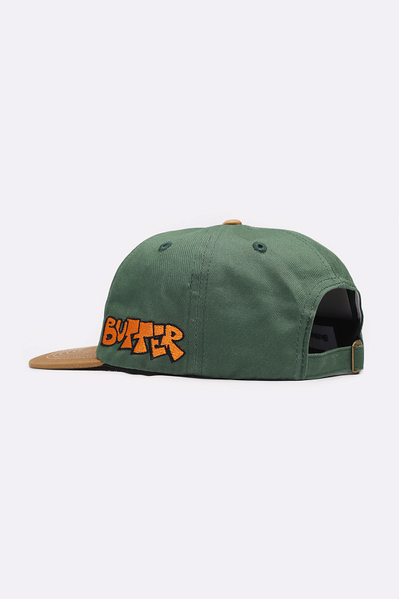Кепка Butter Goods Bug Out 6 panel (Bug Out 6 panel-green) - фото 2 картинки