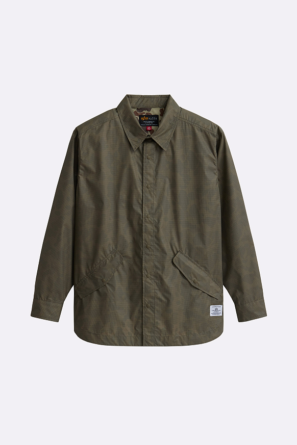 Мужская куртка Alpha Industries Packaway Shirt Jacket (MJP54002C1-OG-10-green)